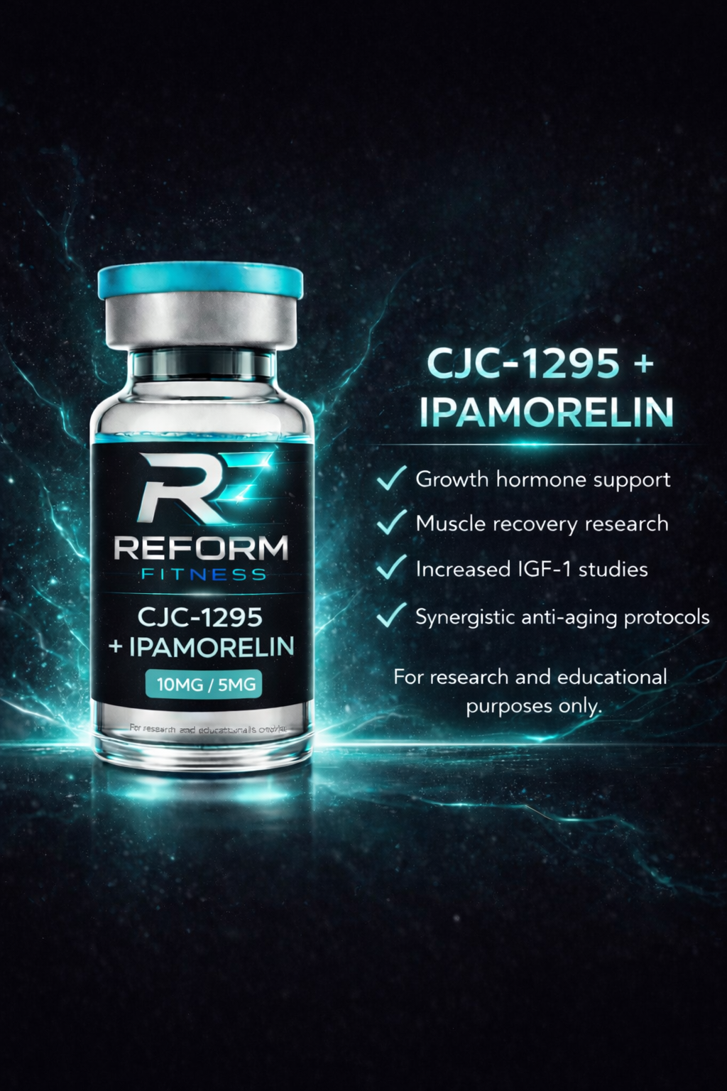 CJC 1295 / IPAMORELIN 10mg